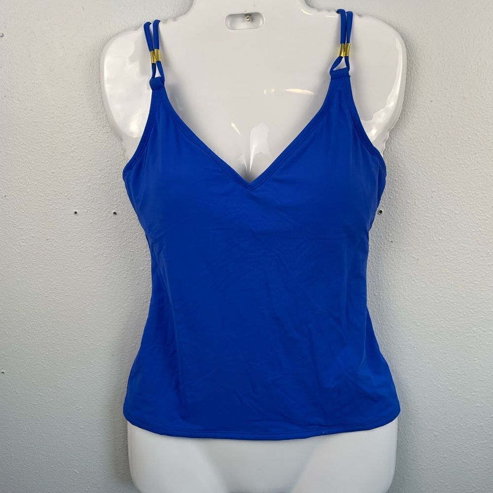 NWT Bleu Rod Beattie Tankini Swim Top Size 6